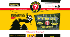 Desktop Screenshot of mysteryspotstignace.com